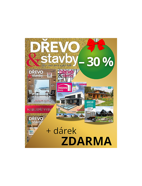 Dárková edice DŘEVO&stavby 2023